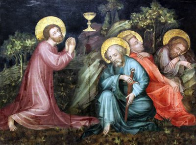Christ on the Mount of Olives by Unbekannt Unbekannt